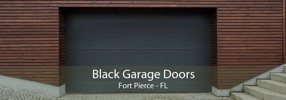 Black Garage Doors Fort Pierce - FL