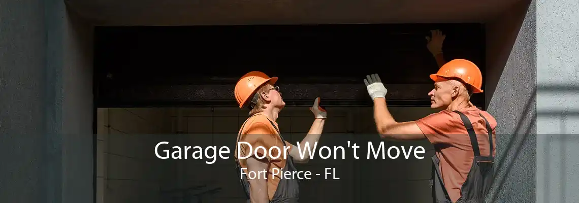 Garage Door Won't Move Fort Pierce - FL