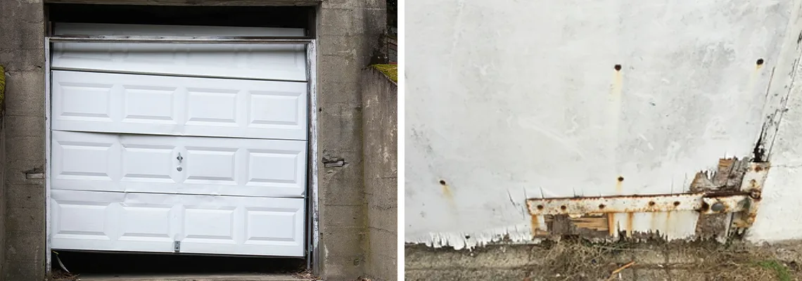 Rotten Commercial Garage Door Repair in Fort Pierce, FL