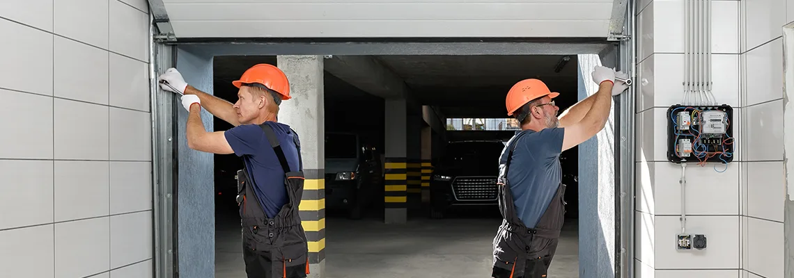 Wooden Garage Door Frame Repair in Fort Pierce, Florida